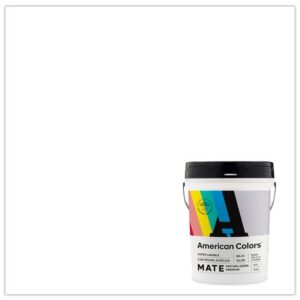 Pintura American Colors Mate Blanco 4gl