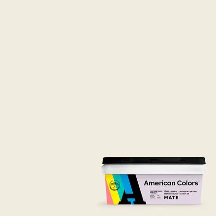 Pintura American Colors Mate Blanco Ostra 1gl