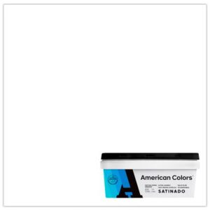 Pintura American Colors Satinado Blanco 1gl