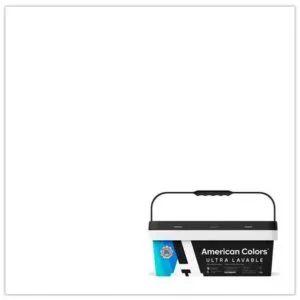 Pintura American Colors Ultralavable Satinado Blanco 1gl