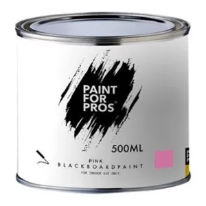 Pintura Tipo Pizarra MagPaint Blackboard Efecto Pizarra para Tiza Rosado 0.5 L