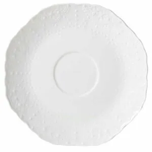 Plato Café DECO HOME Porcelana Blanco