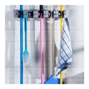 Plomo Organizador de Escobas con 5 Ganchos Hogar