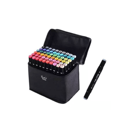 Plumones touch Doble punta x 60 piezas