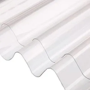 Policarbonato Corrugado Clear 0.6mm 3.05x0.81m