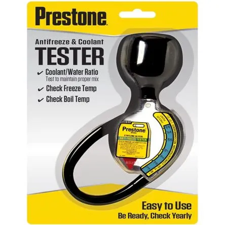 Probador Prestone de refrigerante / anticongelante