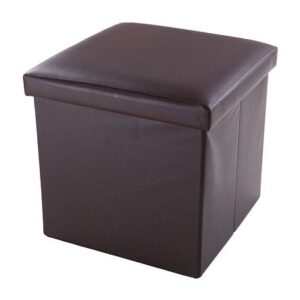 Puff Venus 1 cuerpo PVC marrón