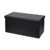 Puff Venus 2 cuerpos PVC Negro