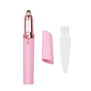 Removedor Depilador Recargable De Vello Facial Cejas - Rosado