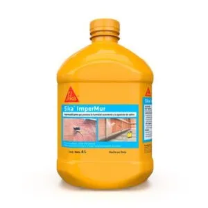 Resina contra la humedad y salitre Sika Impermur 4L