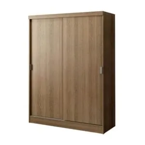 Ropero 2 Puertas Corredizas 2 Cajones Bali Rustic