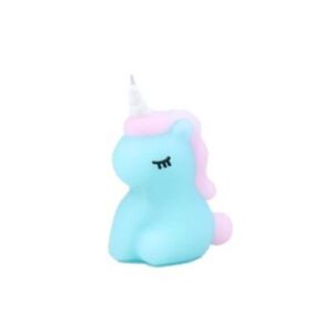 Sacapuntas - Tajador para lápices Modelo unicornio Celeste