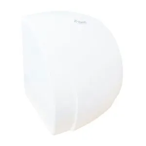 Secador de Mano Automático Ebriel de Aluminio Blanco