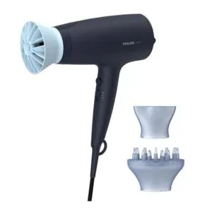 Secadora de Cabello Philips BHD360-20 Negro con Celeste
