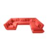 Seccional Emperatiz Home Premium Rojo