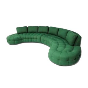 Seccional Home Premium Sparkie Capitoneado Verde