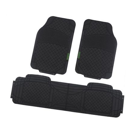 Set alfombra para auto 3pzs