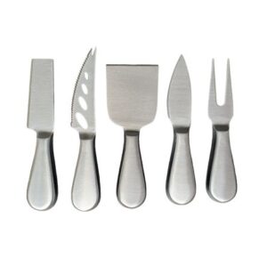 Set de Cuchillos de Acero para Quesos Embutidos Charcuteria