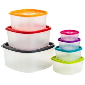Set de Tápers VIVA HOME Plastico 7un