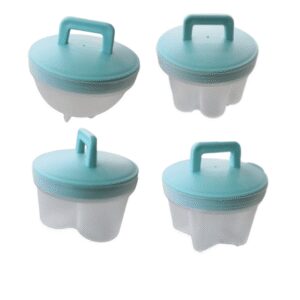 Set Moldes para Huevo Celeste x 4Unid.