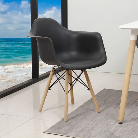 Silla Vintage Melinor Ventitas Home Negro