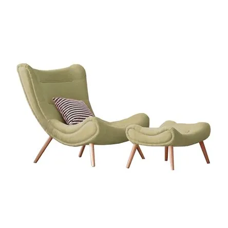 Sillón + Banqueta Loops Verde