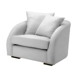 Sillon Doppler Mavisac Color Blanco - Ultra Cuero