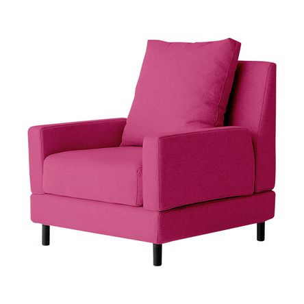 Sillon Eaton Mavisac Color Fucsia - Tela