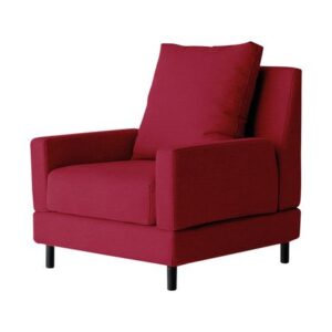 Sillon Eaton Mavisac Color Rojo - Tela