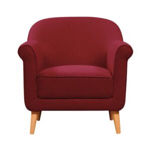Sillon Izzy Mavisac Color Rojo - Tela
