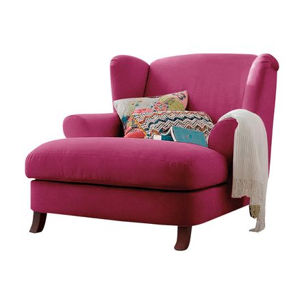 Sillon Merlina Mavisac Color Fucsia - Tela