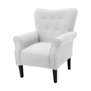 Sillon Polly Mavisac Color Blanco - Ultra Cuero