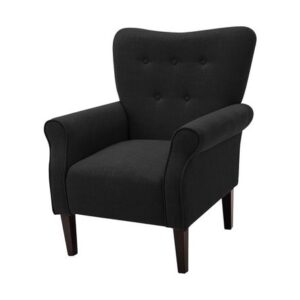 Sillon Polly Mavisac Color Negro - Tela