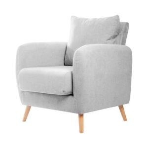 Sillon Spock Mavisac Color Blanco - Ultra Cuero