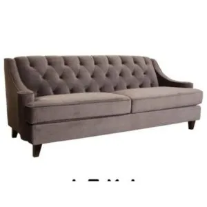 Sofá Lam de 3 cuerpos AZYA Muebles Marrón