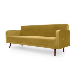 Sofá Leah 3 Cuerpos Mostaza