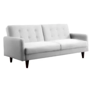 Sofa Murphy Mavisac Color Blanco - Ultra Cuero