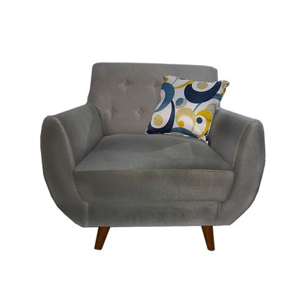 Sofá Vintage Dakar Color Gris Plata