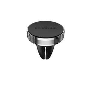 Soporte De Celular Magnético Mini Para Auto Para Rejillas Bh8 Plata