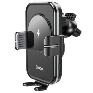 Soporte De Celular Para Auto Con Carga Inalámbrica Para Rejillas Ca80 Hoco