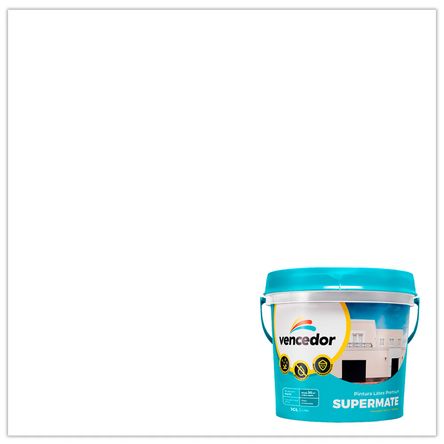 Supermate exteriores nuevo Blanco 1 galón