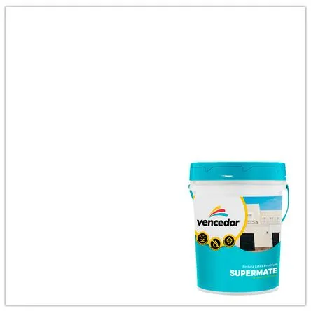 Supermate exteriores nuevo Blanco 4 galones