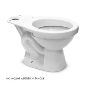 Taza para inodoro Rapid Jet Plus Blanco