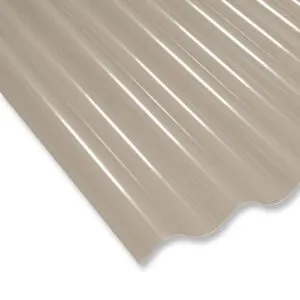 Techo Opaco PP Gris 1.2 mm 3.05×1.10 metros
