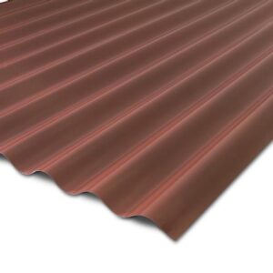 Techo Opaco PP Rojo 1.2 mm 3.05x1.10 metros