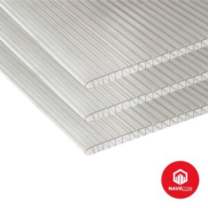 Techo Policarbonato Premium Transparente 6mm 11.60 x 2.10 metros