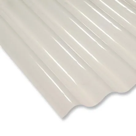 Techo traslucido 3 x 1.10 m x 0.9 mm Blanco