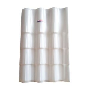 Teja blanca PP 2mm 1.15x0.75 metros