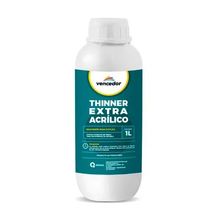 Thinner acrílico Vencedor 1 litro