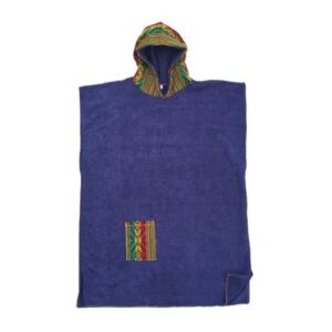 Toalla Cordano Poncho Adulto Azul Incaico Talla L Unisex